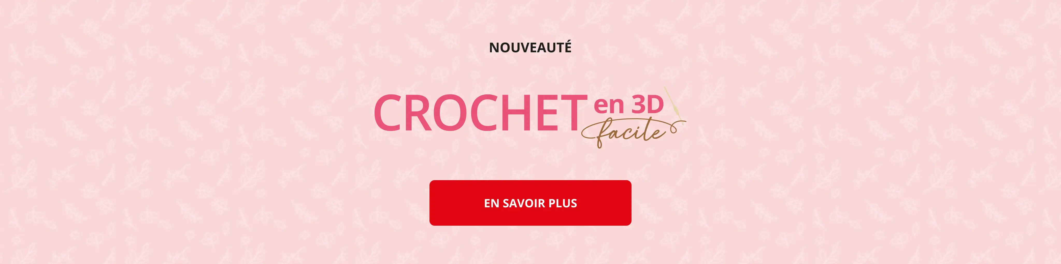 Crochet 3D facile