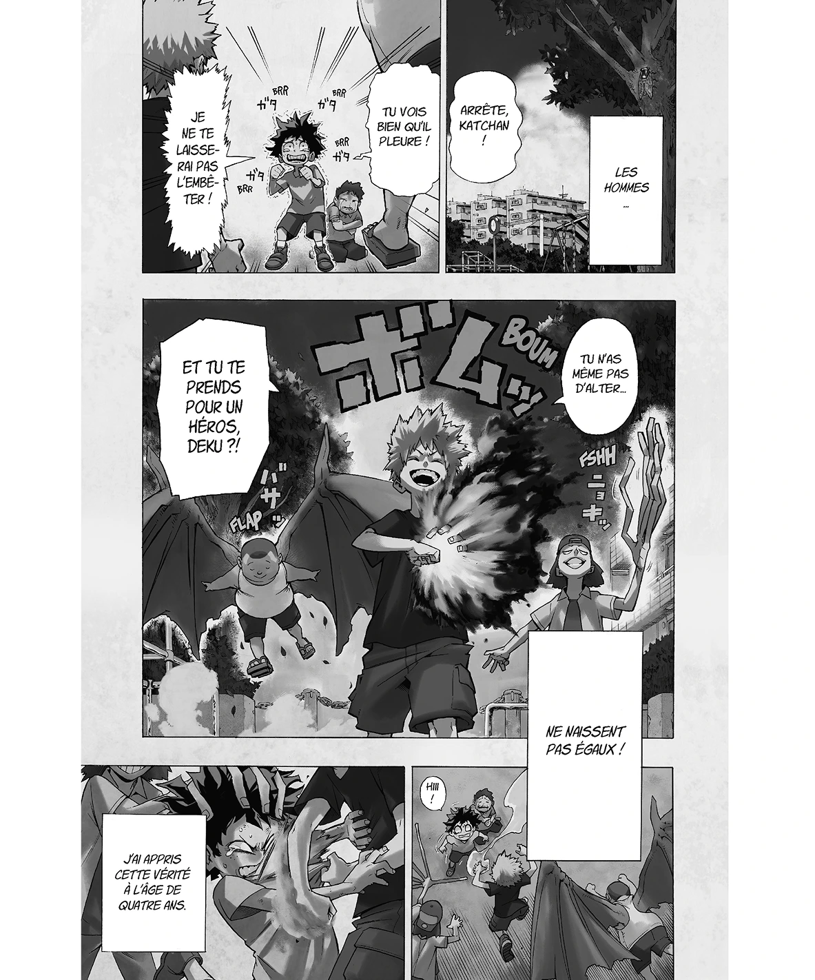 Feuilletez le tome 1 en édition grand format collector de My hero academia