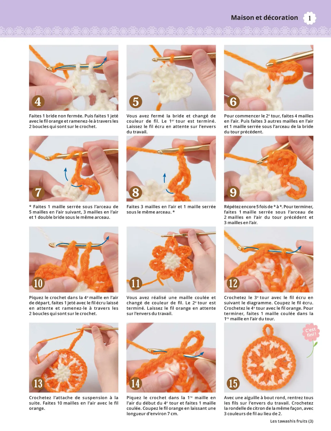 Le fascicule Crochet en 3D facile