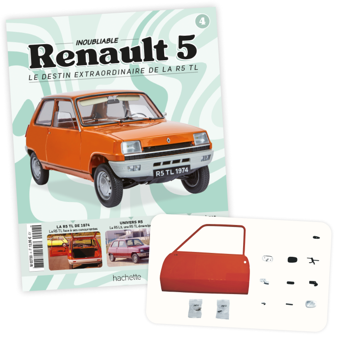 Le N°4 : Un fascicule passionnant + Les pièces de votre maquette
