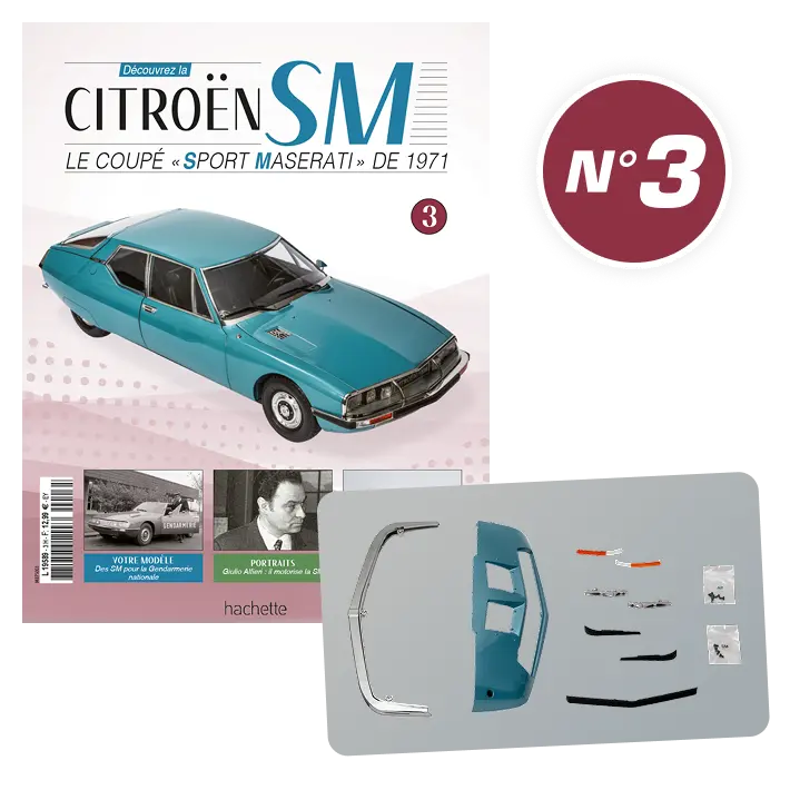 Le N°3 : Un fascicule passionnant + Les pièces de votre maquette